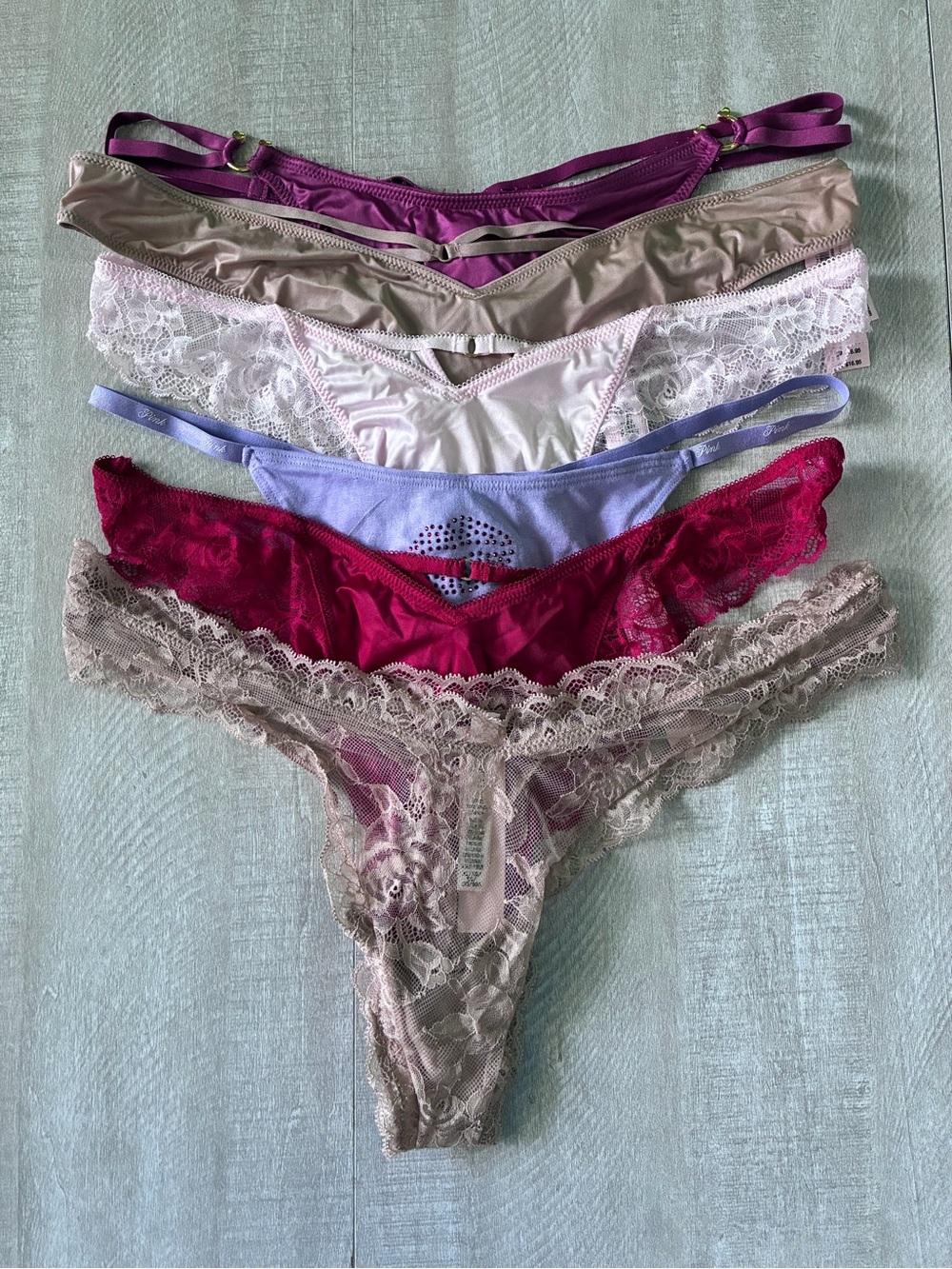 Victoria’s Secret Pink Thong Panty Bundle XL